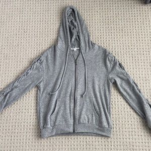 Grey Dance & Marvel Zip-Up Hoodie